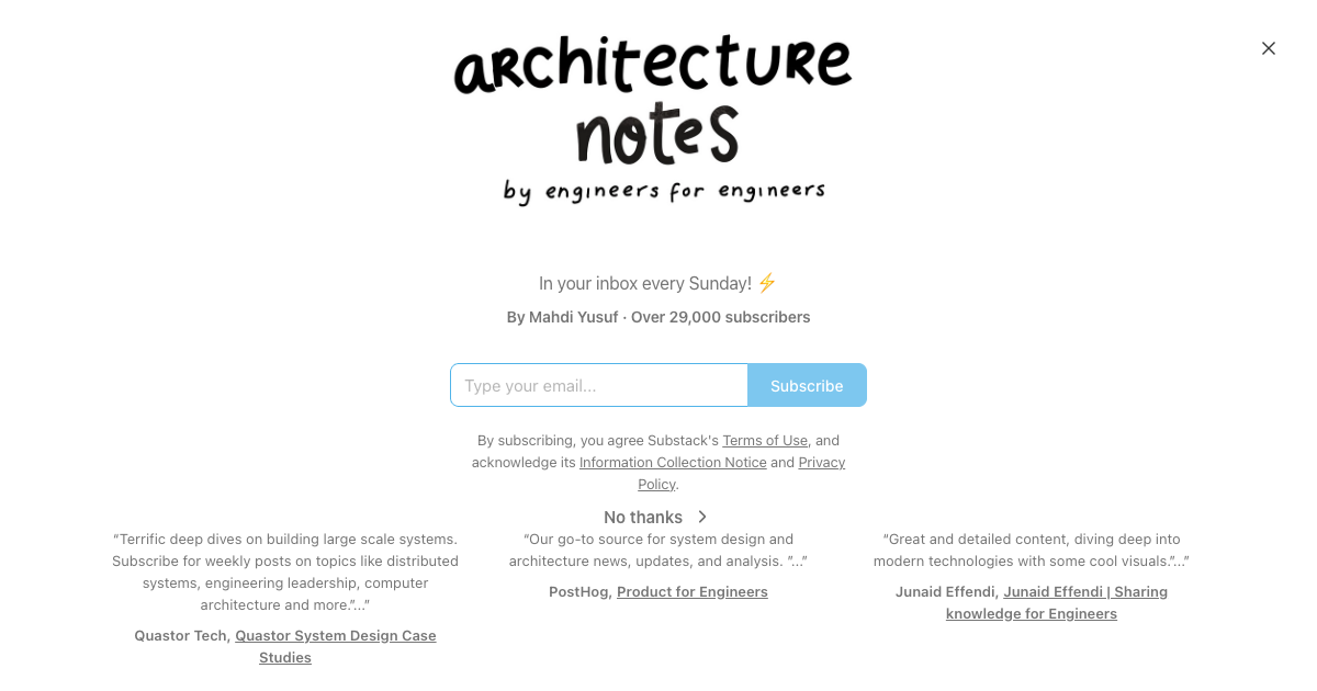Architecture Notes