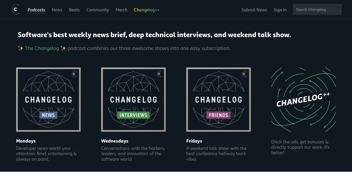 Changelog Weekly