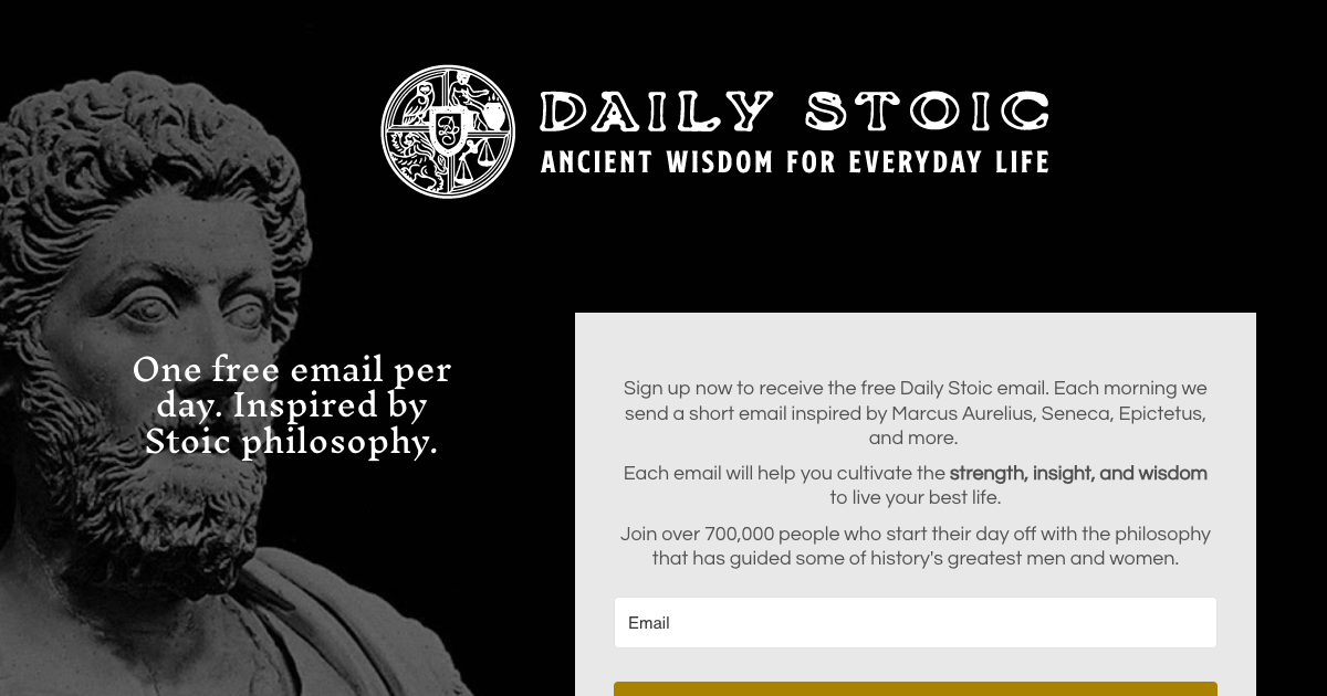 The Daily Stoic