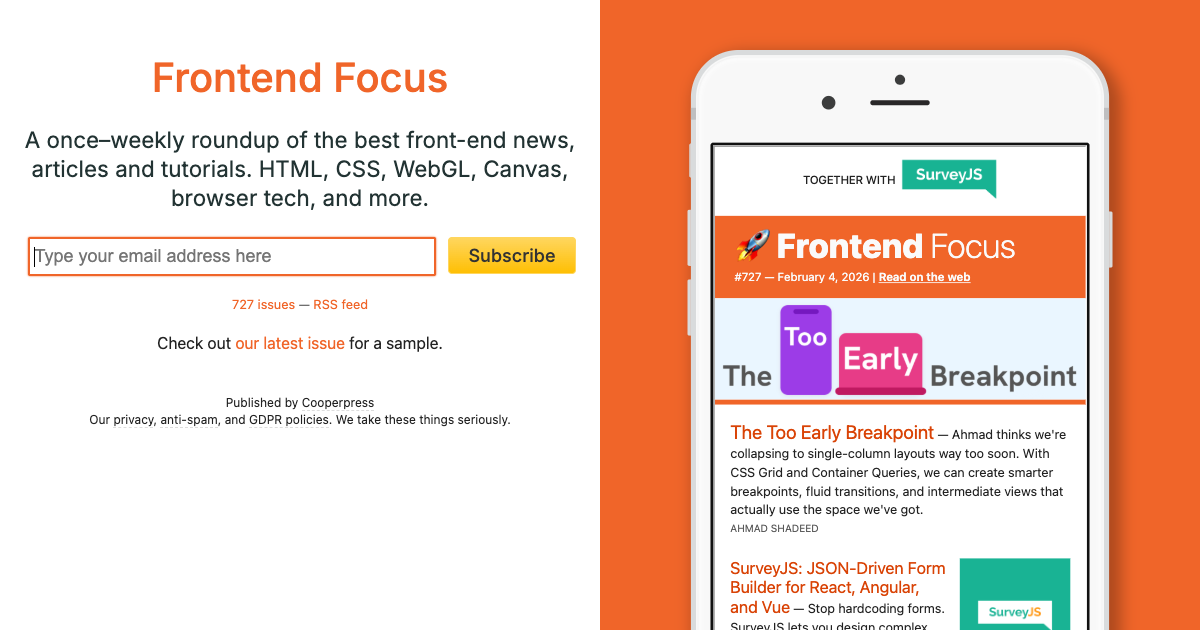 Frontend Focus