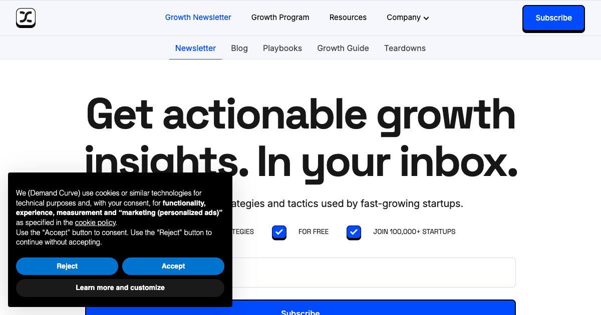 The Growth Newsletter