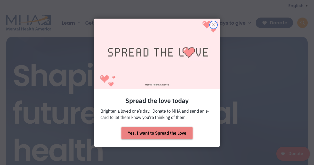 Mental Health America (MHA)