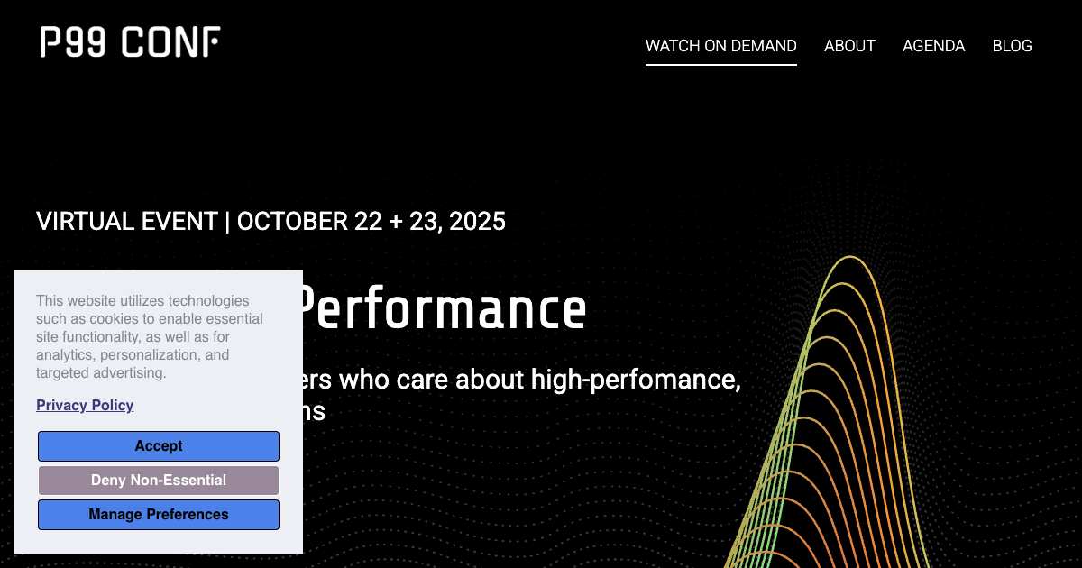 P99 CONF (The Systems Brief)