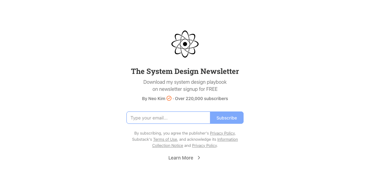 System Design Newsletter