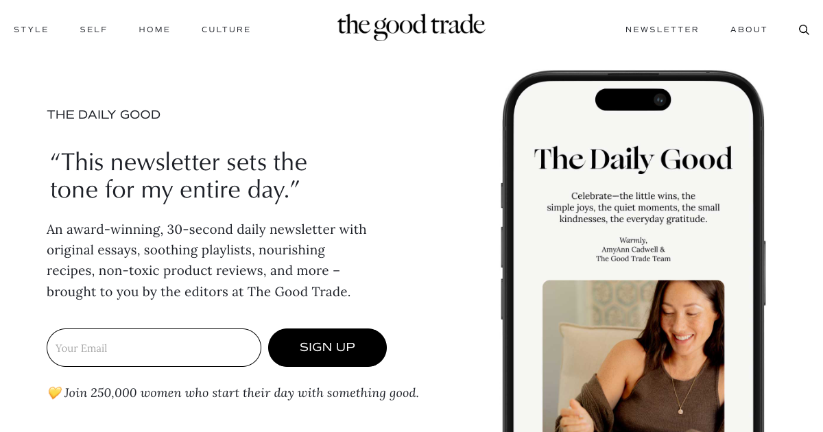 The Daily Good (The Good Trade)